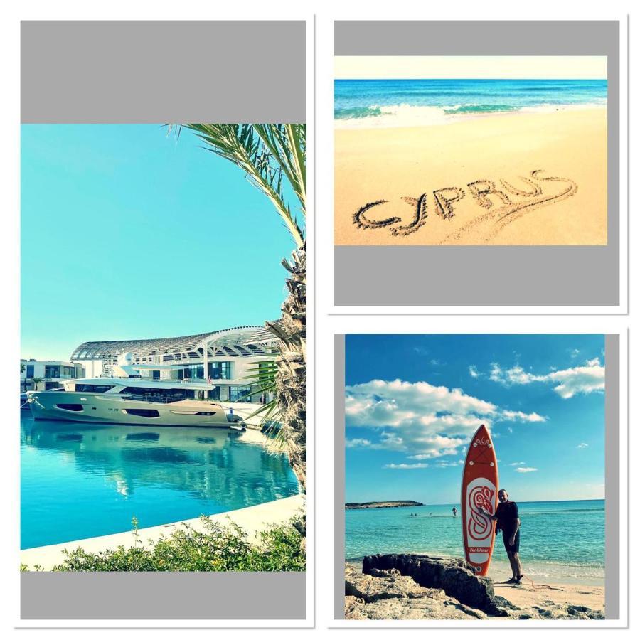 Nissi 3 View Holiday 2 Bedroom Apartment ไอยานาปา ภายนอก รูปภาพ